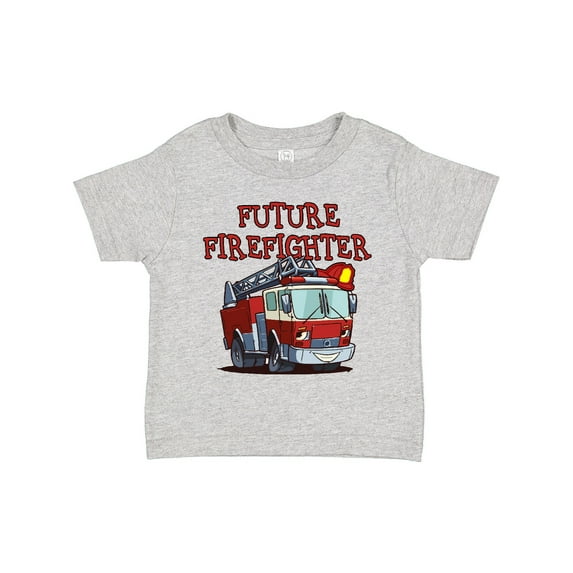 Inktastic Future Firefighter Boys or Girls Toddler T-Shirt