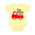 thumbnail image 1 of Inktastic Future Firefighter Cute Red Firetruck Boys or Girls Baby Bodysuit, 1 of 5