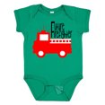 thumbnail image 1 of Inktastic Future Firefighter Cute Red Firetruck Boys or Girls Baby Bodysuit, 1 of 5