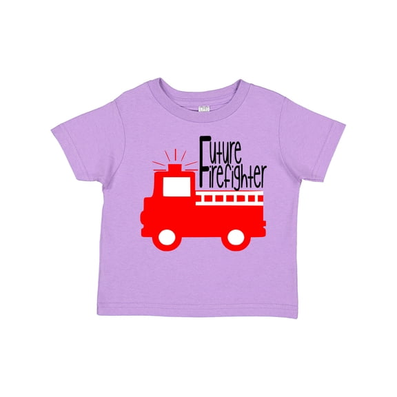 Inktastic Future Firefighter Cute Red Firetruck Boys or Girls Toddler T-Shirt
