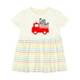 thumbnail image 1 of Inktastic Future Firefighter Cute Red Firetruck Girls Baby Dress, 1 of 5