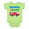 thumbnail image 1 of Inktastic Future Firefighter Kids Fireman Boys Baby Bodysuit, 1 of 5