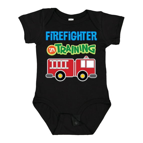 Inktastic Future Firefighter Kids Fireman Boys Baby Bodysuit