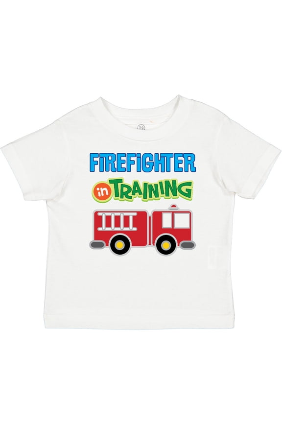 Future Firefighter Kids Fireman Boys Baby T-Shirt