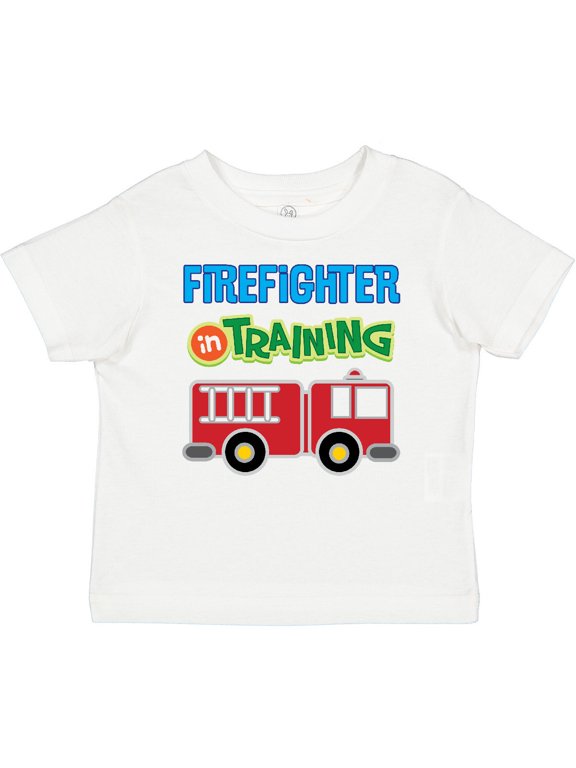 Future Firefighter Kids Fireman Boys Baby T-Shirt