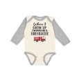 thumbnail image 1 of Inktastic Future Firefighter Kids Fireman Boys Long Sleeve Baby Bodysuit, 1 of 5