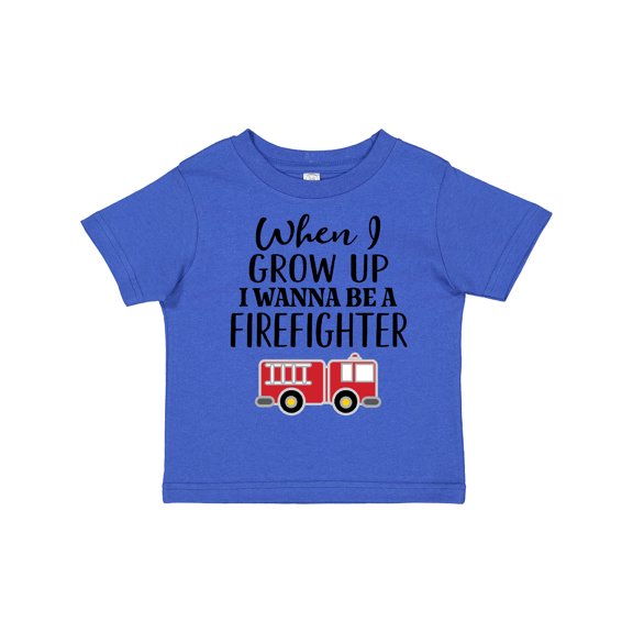 Inktastic Future Firefighter Kids Fireman Boys Toddler T-Shirt