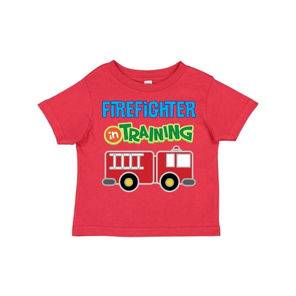 Inktastic Future Firefighter Kids Fireman Boys Toddler T-Shirt