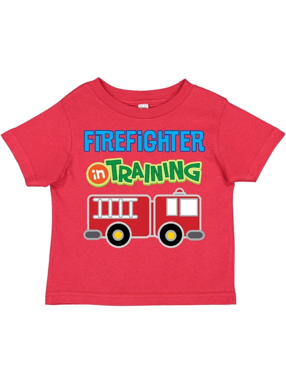 Future Firefighter Kids Fireman Boys Toddler T-Shirt