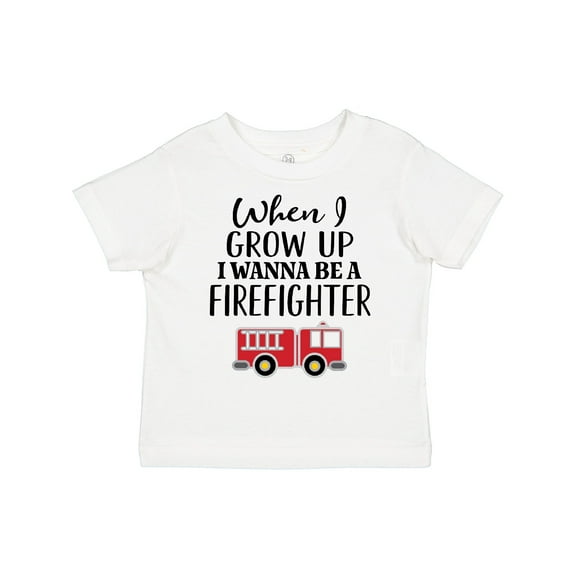 Inktastic Future Firefighter Kids Fireman Boys Toddler T-Shirt