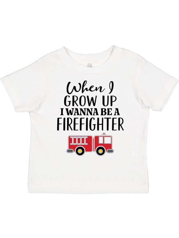 Future Firefighter Kids Fireman Boys Toddler T-Shirt
