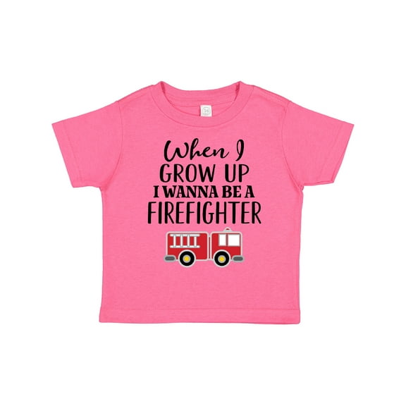 Inktastic Future Firefighter Kids Fireman Boys Toddler T-Shirt