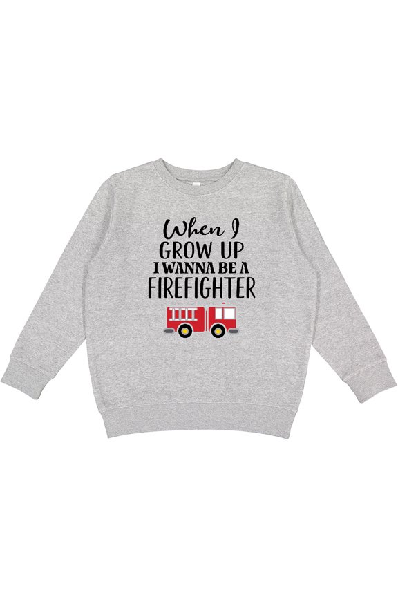 Future Firefighter Kids Fireman Youth Sweatshirt