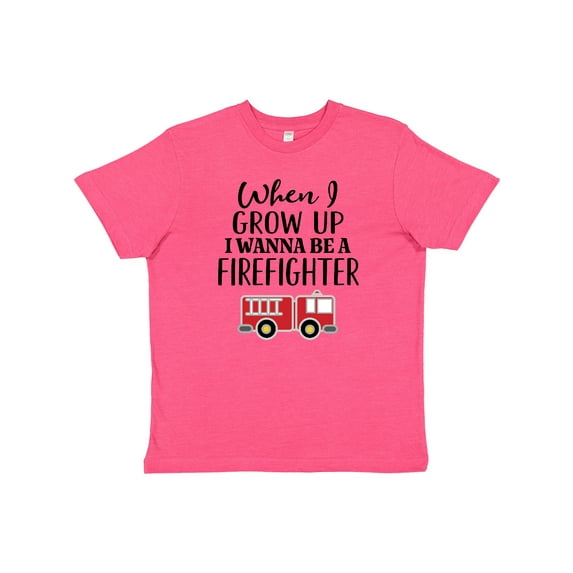 Inktastic Future Firefighter Kids Fireman Youth T-Shirt