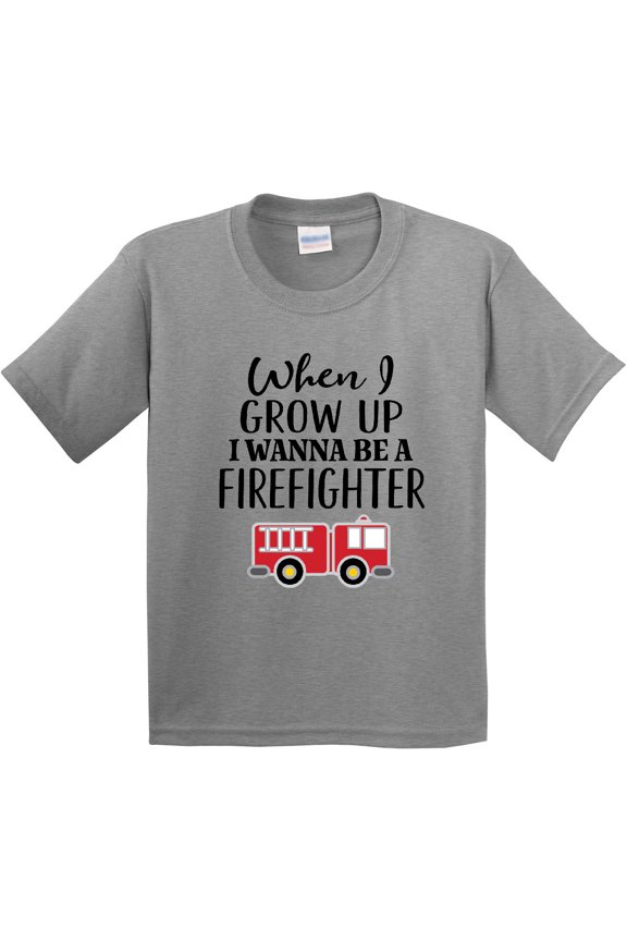 Future Firefighter Kids Fireman Youth T-Shirt