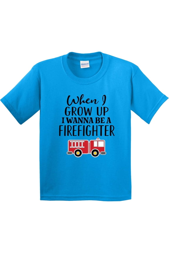 Future Firefighter Kids Fireman Youth T-Shirt