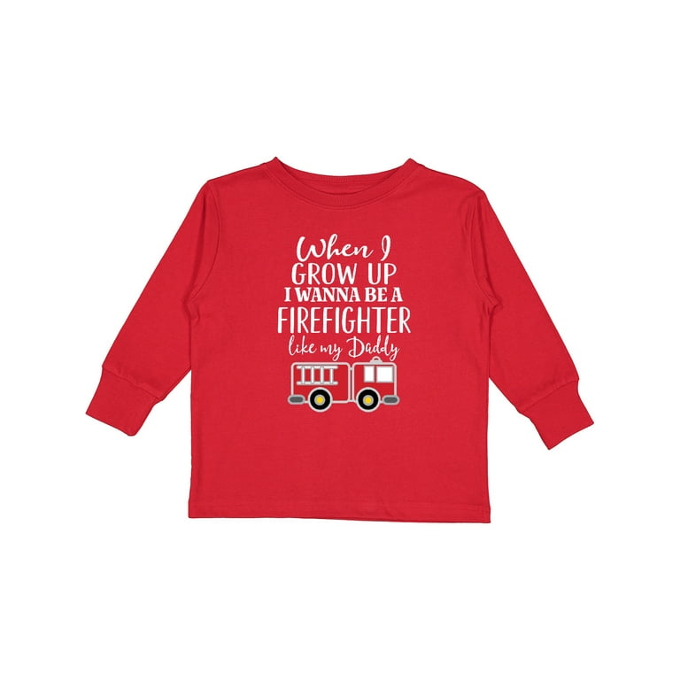 Future Firefighter Like My Dad Kids T-Shirt Gift Future Firefighter Like My Dad Kids T-Shirt Gift