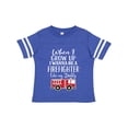 thumbnail image 1 of Inktastic Future Firefighter Like Daddy Boys Toddler T-Shirt, 1 of 5