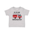 thumbnail image 1 of Inktastic Future Firefighter Red Fire Truck Engine Boys or Girls Baby T-Shirt, 1 of 5
