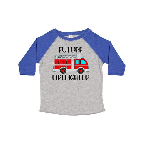 Inktastic Future Firefighter Red Fire Truck Engine Boys or Girls Toddler T-Shirt