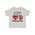 thumbnail image 1 of Inktastic Future Firefighter Red Fire Truck Engine Boys or Girls Toddler T-Shirt, 1 of 5