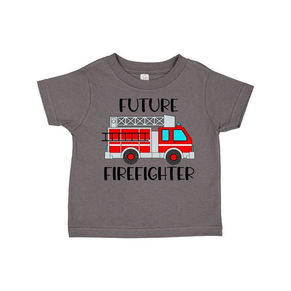 Inktastic Future Firefighter Red Fire Truck Engine Boys or Girls Toddler T-Shirt
