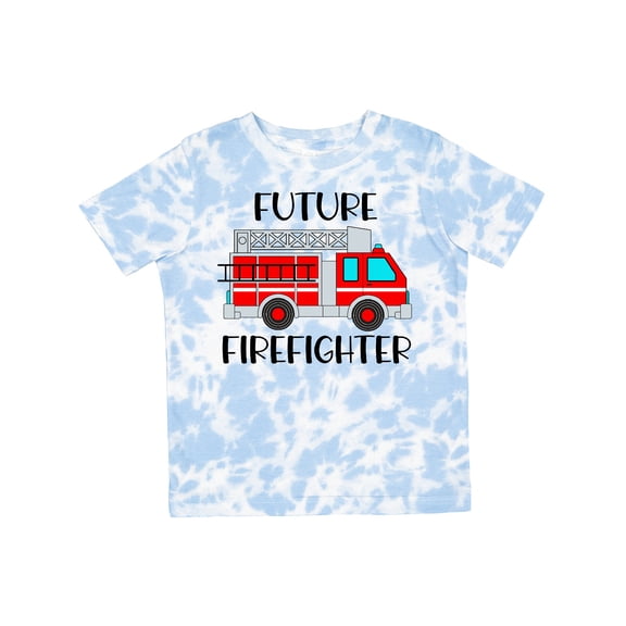 Inktastic Future Firefighter Red Fire Truck Engine Boys or Girls Toddler T-Shirt