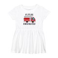 thumbnail image 1 of Inktastic Future Firefighter Red Fire Truck Engine Girls Baby Dress, 1 of 5