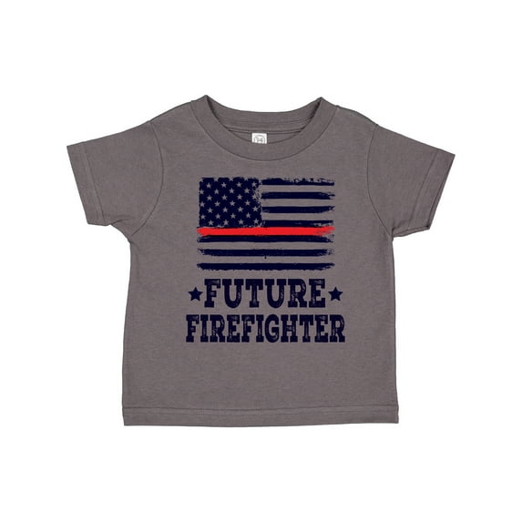 Inktastic Future Firefighter USA Boys or Girls Toddler T-Shirt