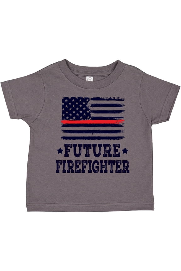 Future Firefighter USA Boys or Girls Toddler T-Shirt