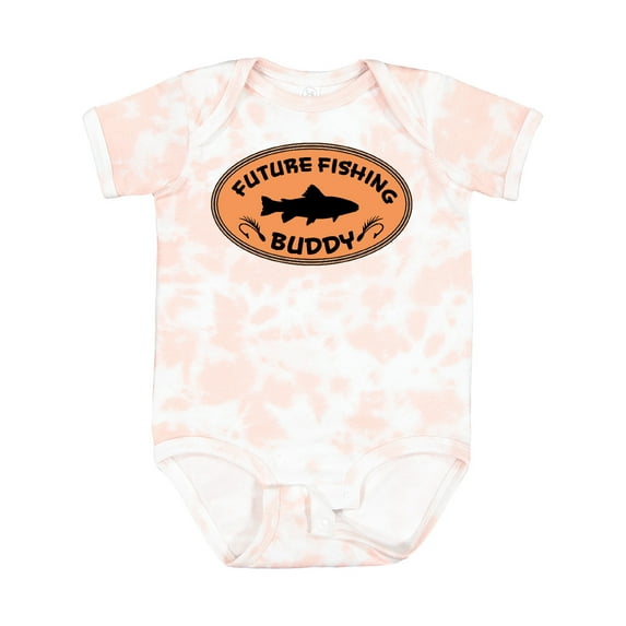 Inktastic Future Fishing Buddy Boys or Girls Baby Bodysuit