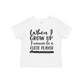 thumbnail image 1 of Inktastic Future Flute Player Music Gift Boys or Girls Toddler T-Shirt, 1 of 5
