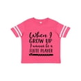 thumbnail image 1 of Inktastic Future Flute Player Music Gift Boys or Girls Toddler T-Shirt, 1 of 5
