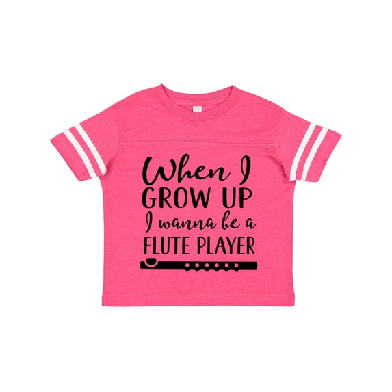 Inktastic Future Flute Player Music Gift Boys or Girls Toddler T-Shirt
