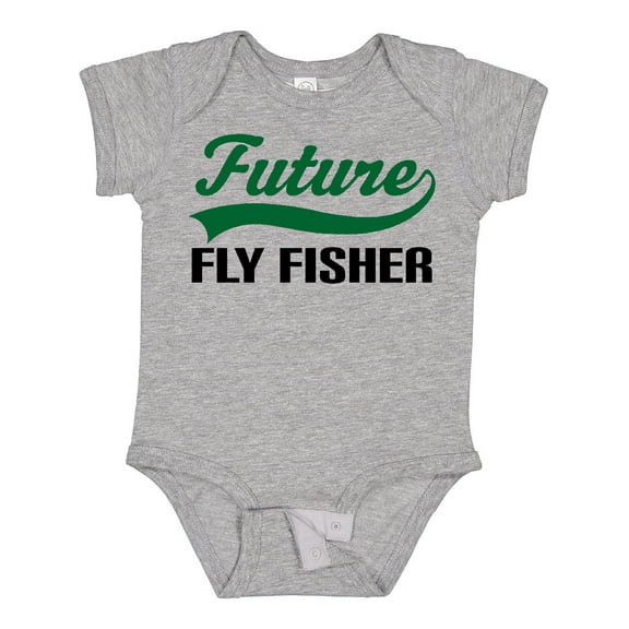 Inktastic Future Fly Fisher Boys Baby Bodysuit