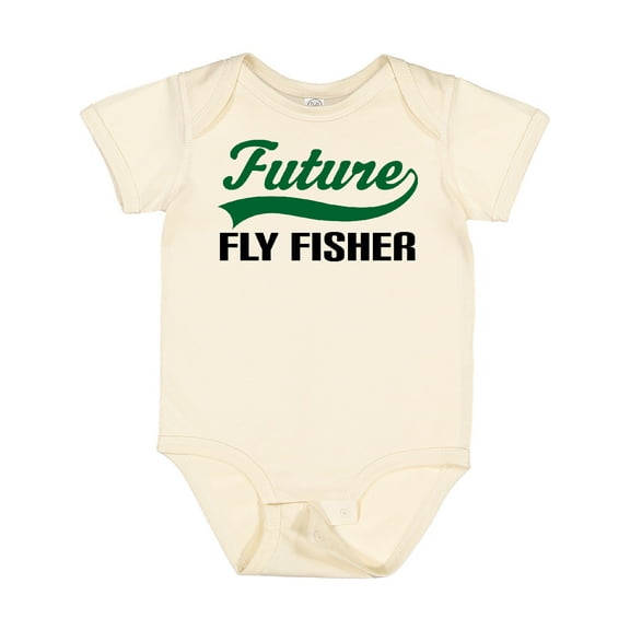 Inktastic Future Fly Fisher Boys Baby Bodysuit