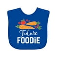 thumbnail image 1 of Inktastic Future Foodie Childs Veggies Food Boys or Girls Baby Bib, 1 of 4