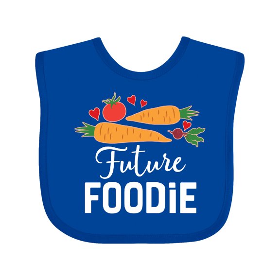 Inktastic Future Foodie Childs Veggies Food Boys or Girls Baby Bib