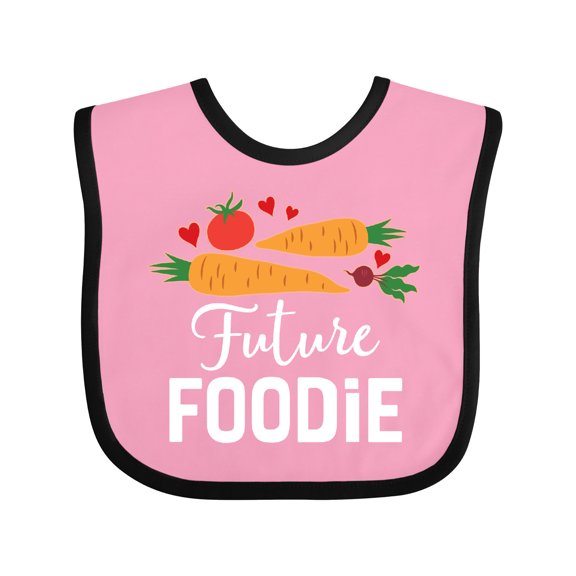 Inktastic Future Foodie Childs Veggies Food Boys or Girls Baby Bib
