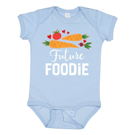 Inktastic Future Foodie Childs Veggies Food Boys or Girls Baby Bodysuit