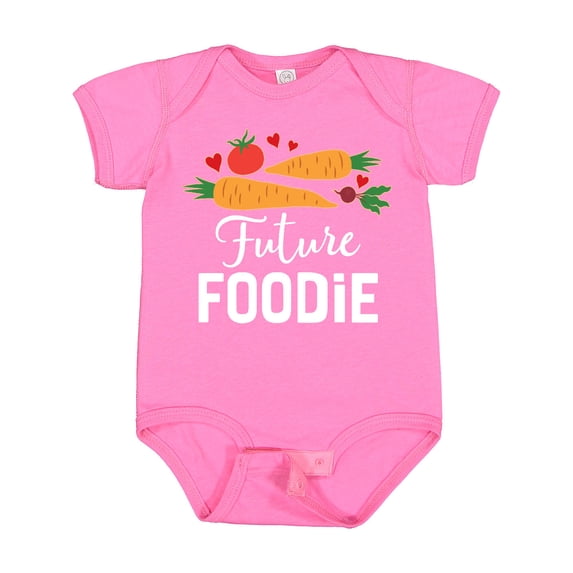 Inktastic Future Foodie Childs Veggies Food Boys or Girls Baby Bodysuit