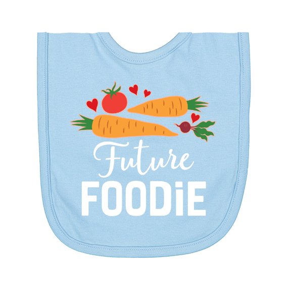 Inktastic Future Foodie Childs Veggies Food Newborn Bib