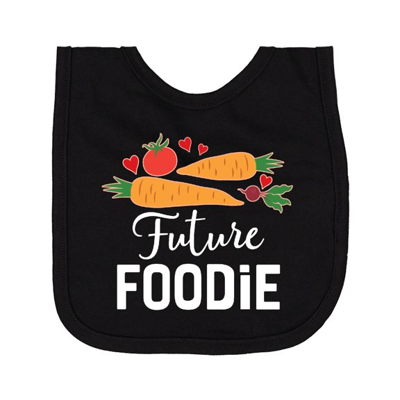 Inktastic Future Foodie Childs Veggies Food Newborn Bib