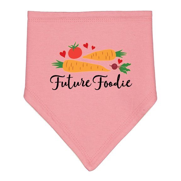 Inktastic Future Foodie Cute Vegetable Baby Bandana Bib
