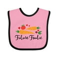 thumbnail image 1 of Inktastic Future Foodie Cute Vegetable Boys or Girls Baby Bib, 1 of 4