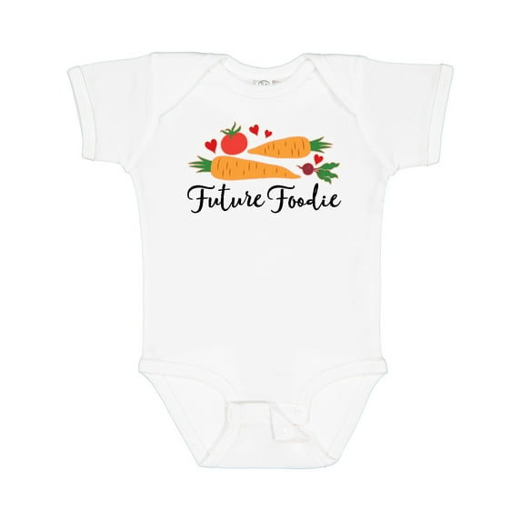 Inktastic Future Foodie Cute Vegetable Boys or Girls Baby Bodysuit
