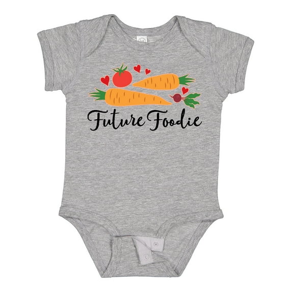 Inktastic Future Foodie Cute Vegetable Boys or Girls Baby Bodysuit
