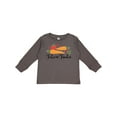 thumbnail image 1 of Inktastic Future Foodie Cute Vegetable Boys or Girls Long Sleeve Toddler T-Shirt, 1 of 5