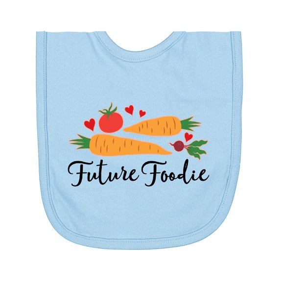 Inktastic Future Foodie Cute Vegetable Newborn Bib