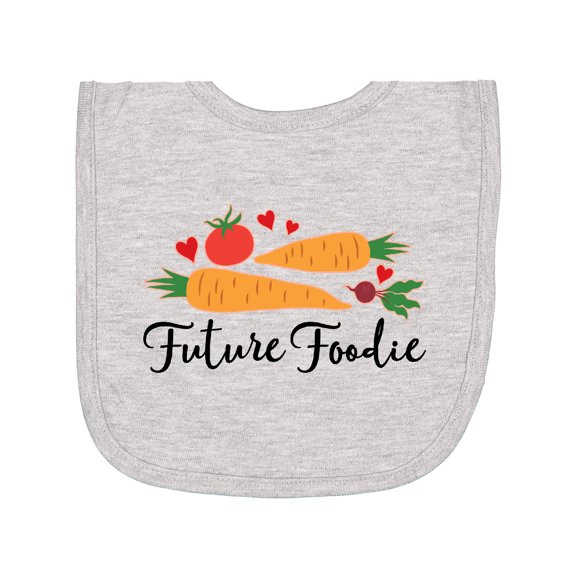 Inktastic Future Foodie Cute Vegetable Newborn Bib